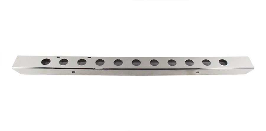Kentrol 30429 Jeep CJ 54 Inch Front Bumper with holes 45-86 CJ Polished Silver Kentrol - Truck Part Superstore