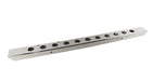 Kentrol 30429 Jeep CJ 54 Inch Front Bumper with holes 45-86 CJ Polished Silver Kentrol - Truck Part Superstore
