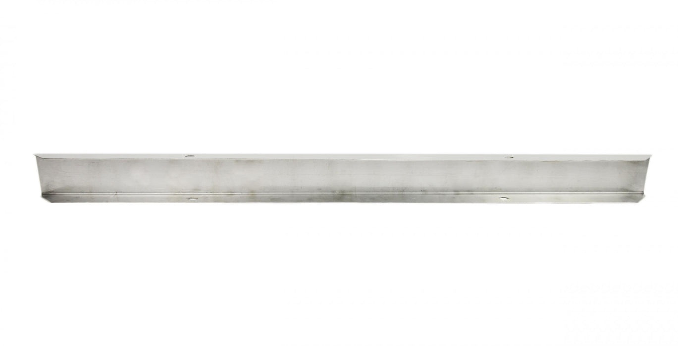 Kentrol 30430WH Jeep CJ 54 Inch Front Bumper Without holes (No License Plate Holes) 45-86 CJ Polished Silver Kentrol - Truck Part Superstore