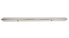 Kentrol 30430WH Jeep CJ 54 Inch Front Bumper Without holes (No License Plate Holes) 45-86 CJ Polished Silver Kentrol - Truck Part Superstore