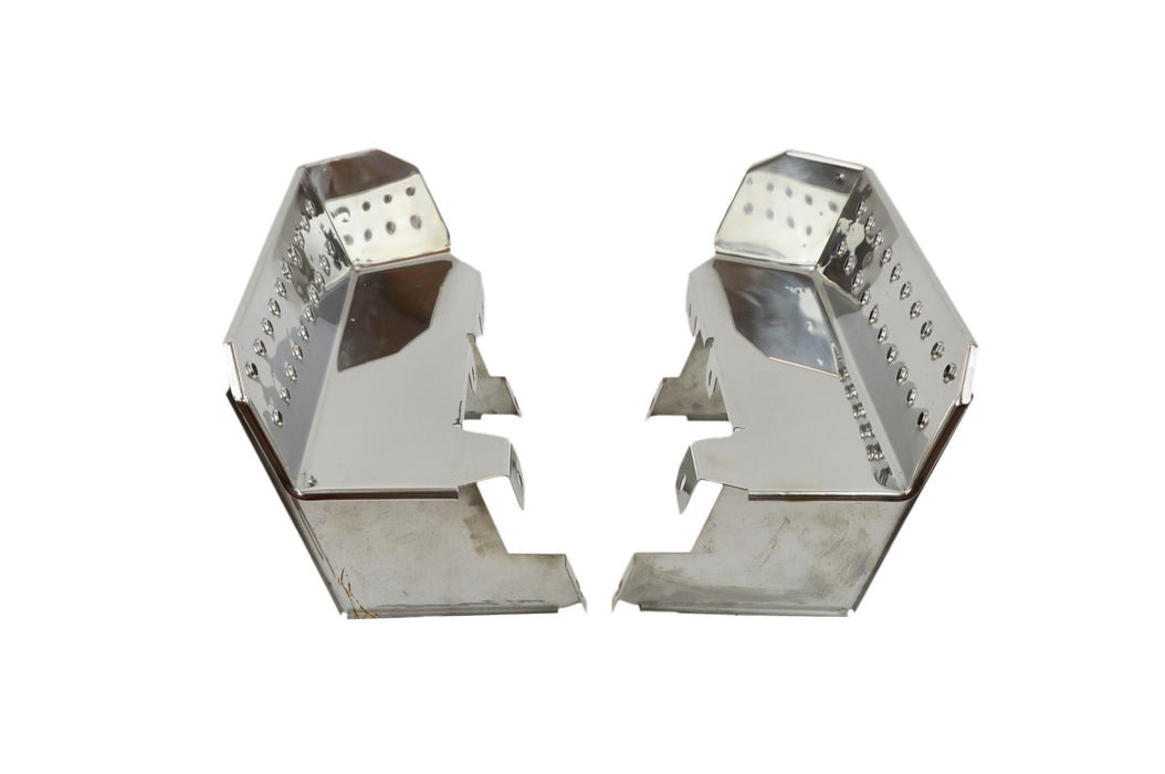Kentrol 30432 Jeep CJ7/YJ Side Steps Pair 76-95 CJ7 Wrangler YJ Polished Silver Kentrol - Truck Part Superstore