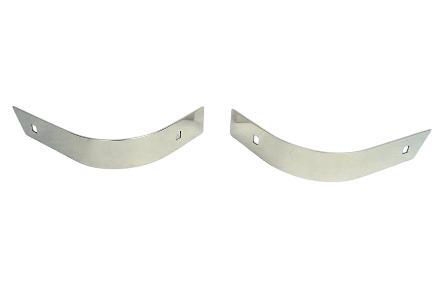 Kentrol 30435 Jeep YJ Rear Body Guard Pair 87-95 Wrangler TJ Polished Silver Kentrol - Truck Part Superstore