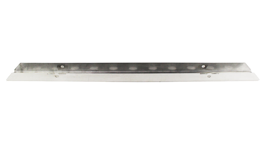 Kentrol 30436WH Jeep YJ 54 Inch Front Bumper with holes (No License Plate Holes) 87-95 Wrangler TJ Polished Silver Kentrol - Truck Part Superstore