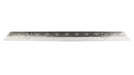 Kentrol 30436 Jeep YJ 54 Inch Front Bumper with holes 87-95 Wrangler TJ Polished Silver Kentrol - Truck Part Superstore