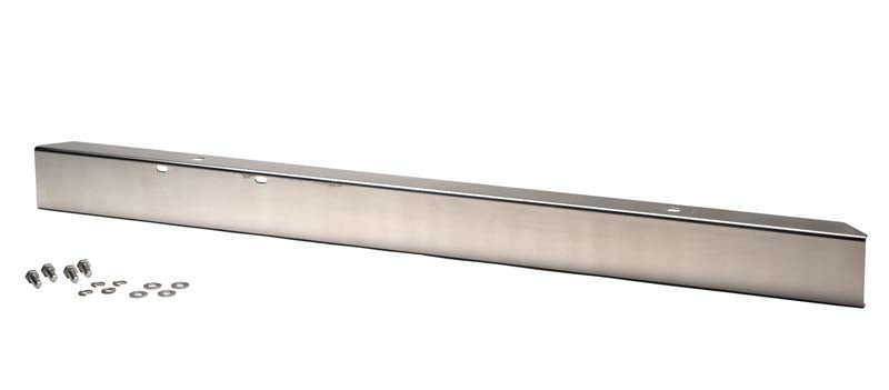 Kentrol 30437WH Jeep YJ 54 Inch Front Bumper Without Holes (No License Plate Holes) 87-95 Wrangler TJ Polished Silver Kentrol - Truck Part Superstore