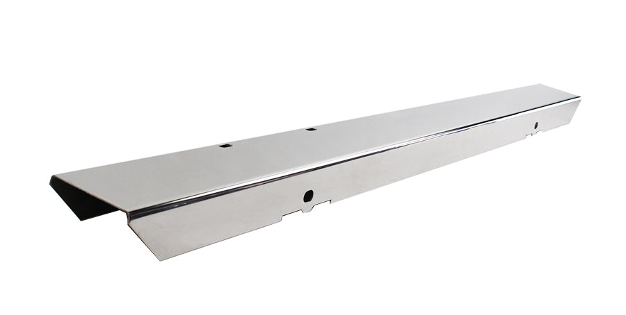 Kentrol 30437WH Jeep YJ 54 Inch Front Bumper Without Holes (No License Plate Holes) 87-95 Wrangler TJ Polished Silver Kentrol - Truck Part Superstore