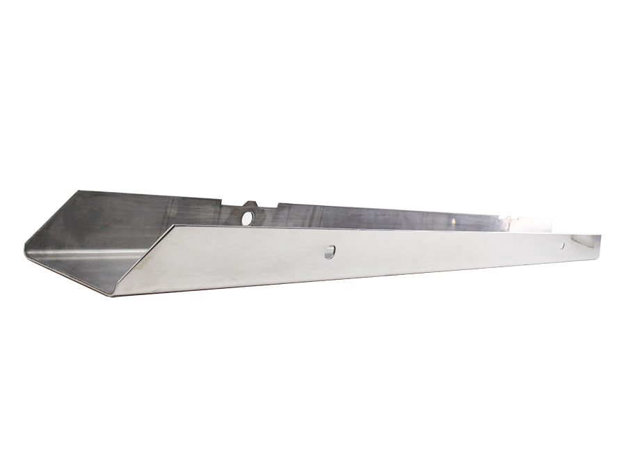 Kentrol 30437WH Jeep YJ 54 Inch Front Bumper Without Holes (No License Plate Holes) 87-95 Wrangler TJ Polished Silver Kentrol - Truck Part Superstore