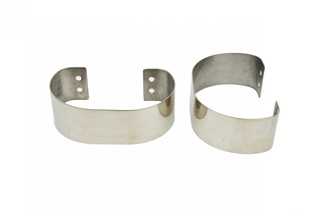 Kentrol 30438 Jeep CJ/YJ Bumperettes Pair 76-95 CJ and Wrangler YJ Polished Silver Kentrol - Truck Part Superstore