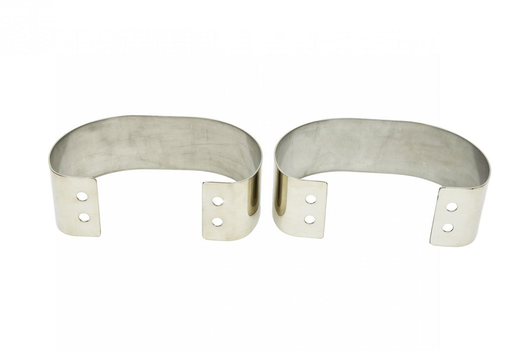Kentrol 30438 Jeep CJ/YJ Bumperettes Pair 76-95 CJ and Wrangler YJ Polished Silver Kentrol - Truck Part Superstore