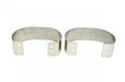 Kentrol 30438 Jeep CJ/YJ Bumperettes Pair 76-95 CJ and Wrangler YJ Polished Silver Kentrol - Truck Part Superstore