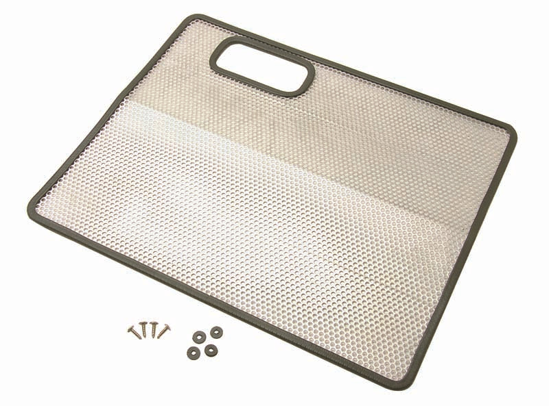 Kentrol 30440 Jeep YJ Bug Shield 87-95 Wrangler TJ Polished Silver Kentrol - Truck Part Superstore