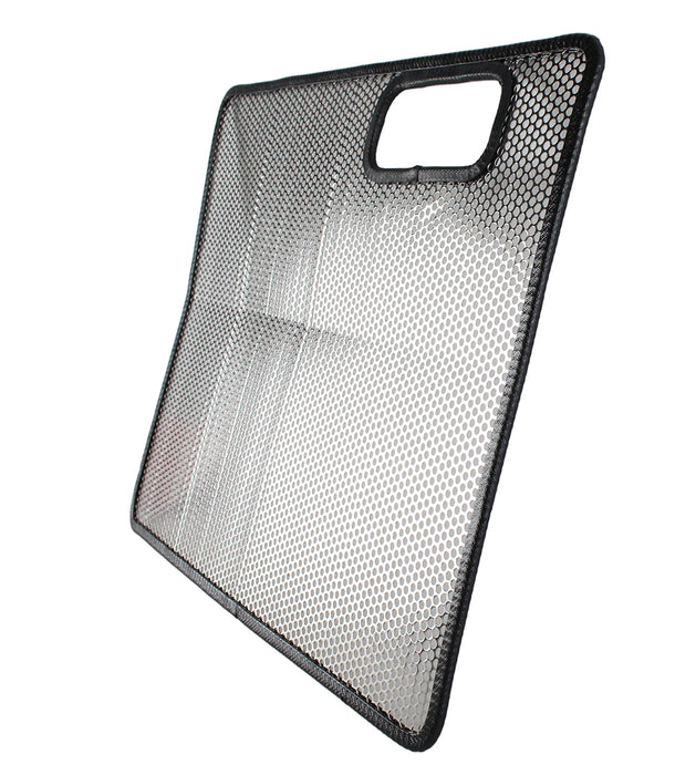 Kentrol 30440 Jeep YJ Bug Shield 87-95 Wrangler TJ Polished Silver Kentrol - Truck Part Superstore