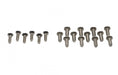 Kentrol 30441 Jeep YJ Door Hinge Set 4 Pieces 87-95 Wrangler TJ Polished Silver Kentrol - Truck Part Superstore