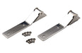 Kentrol 30442 Jeep YJ Tailgate Hinge Pair 87-95 Wrangler TJ Polished Silver Kentrol - Truck Part Superstore