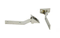 Kentrol 30442 Jeep YJ Tailgate Hinge Pair 87-95 Wrangler TJ Polished Silver Kentrol - Truck Part Superstore