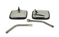 Kentrol 30445 Jeep YJ Mirror Kit Pair 87-95 Wrangler TJ Polished Silver Kentrol - Truck Part Superstore