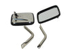 Kentrol 30445 Jeep YJ Mirror Kit Pair 87-95 Wrangler TJ Polished Silver Kentrol - Truck Part Superstore