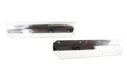 Kentrol 30447 Jeep YJ Step Cover Inlay Pair 87-95 Wrangler TJ Polished Silver Kentrol - Truck Part Superstore