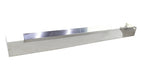 Kentrol 30456 Jeep YJ 410 Stainless Frame Cover 87-95 Wrangler TJ Polished Silver Kentrol - Truck Part Superstore