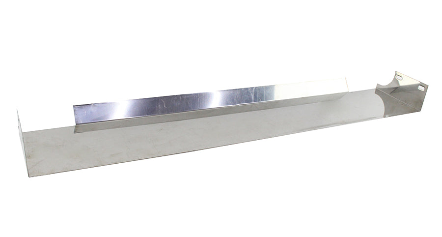 Kentrol 30456 Jeep YJ 410 Stainless Frame Cover 87-95 Wrangler TJ Polished Silver Kentrol - Truck Part Superstore