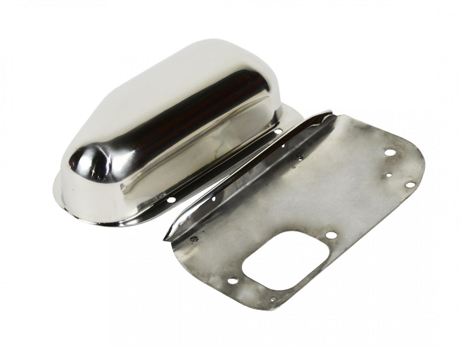 Kentrol 30459 Jeep CJ Wiper Motor Cover 76-86 CJ Polished Silver Kentrol - Truck Part Superstore