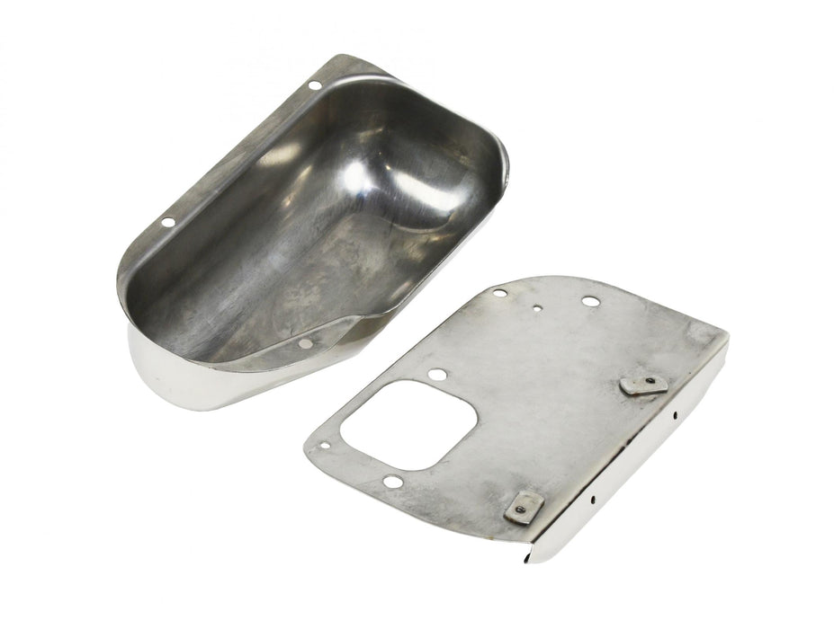 Kentrol 30459 Jeep CJ Wiper Motor Cover 76-86 CJ Polished Silver Kentrol - Truck Part Superstore