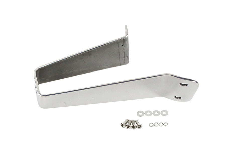 Kentrol 30460 Jeep CJ/YJ Tailgate Tire Stop 76-95 CJ and Wrangler YJ Polished Silver Kentrol - Truck Part Superstore