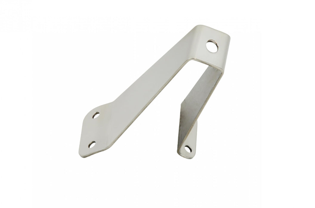 Kentrol 30460 Jeep CJ/YJ Tailgate Tire Stop 76-95 CJ and Wrangler YJ Polished Silver Kentrol - Truck Part Superstore