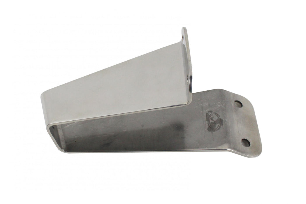 Kentrol 30460 Jeep CJ/YJ Tailgate Tire Stop 76-95 CJ and Wrangler YJ Polished Silver Kentrol - Truck Part Superstore