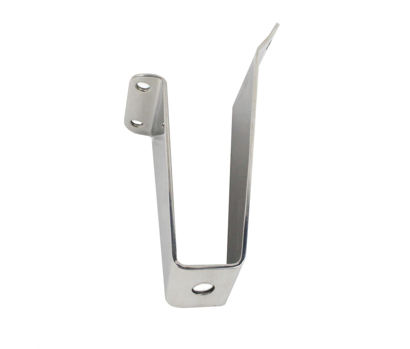 Kentrol 30460 Jeep CJ/YJ Tailgate Tire Stop 76-95 CJ and Wrangler YJ Polished Silver Kentrol - Truck Part Superstore