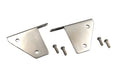 Kentrol 30461 Jeep CJ/YJ Spot Light Bracket Pair 76-95 CJ and Wrangler YJ Polished Silver Kentrol - Truck Part Superstore