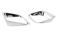 Kentrol 30463 Jeep YJ Headlight Bezels ABS Chrome Plated Plastic Pair 87-95 Wrangler TJ Chrome Plated Silver Kentrol - Truck Part Superstore