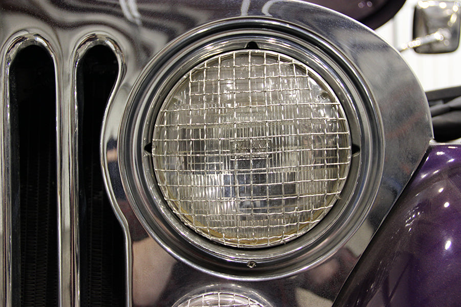 Kentrol 30465 Jeep CJ Wire Mesh Guard Set 6 Pieces 76-86 CJ Polished Silver Kentrol - Truck Part Superstore