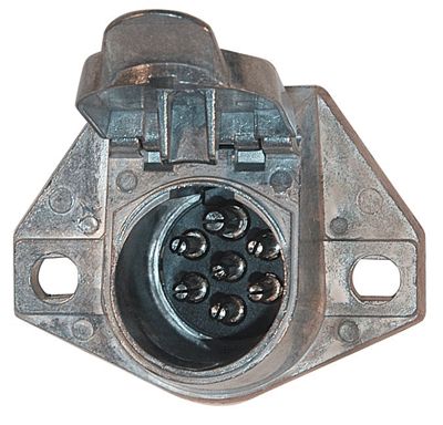 Husky Towing 30465 Vehicle Side; 7 Pole Round; Die-Cast Zinc - Truck Part Superstore