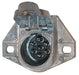 Husky Towing 30465 Vehicle Side; 7 Pole Round; Die-Cast Zinc - Truck Part Superstore