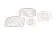 Kentrol 30467 Jeep YJ Billet and Wire Mesh Set 6 Pieces 87-95 Wrangler TJ Polished Silver Kentrol - Truck Part Superstore
