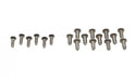 Kentrol 30469 Jeep YJ Hardtop Door Hinge Set 4 Pieces 94-95 Wrangler YJ Polished Silver Kentrol - Truck Part Superstore