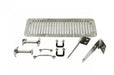 Kentrol 30470 Jeep CJ/YJ Hood Kit  78-95 CJ and Wrangler YJ Polished Silver Kentrol - Truck Part Superstore