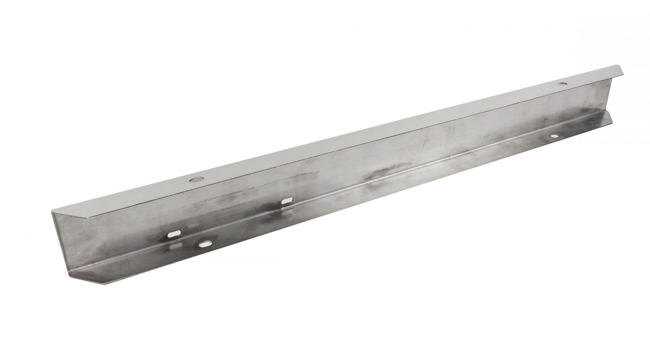 Kentrol 30471 Jeep CJ 42 Inch Front Bumper Without Holes 45-86 CJ Polished Silver Kentrol - Truck Part Superstore