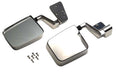Kentrol 30475 Jeep YJ/TJ Mirror Kit Pair 88-06 Wrangler YJ/TJ Polished Silver Kentrol - Truck Part Superstore