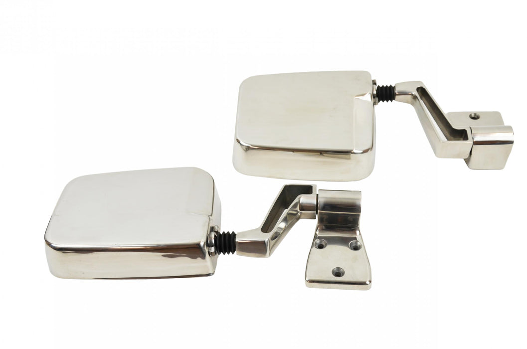 Kentrol 30475 Jeep YJ/TJ Mirror Kit Pair 88-06 Wrangler YJ/TJ Polished Silver Kentrol - Truck Part Superstore