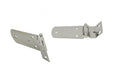 Kentrol 30476 Jeep TJ Hood Hinge Pair 97-06 Wrangler TJ Polished Silver Kentrol - Truck Part Superstore