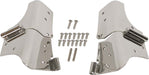 Kentrol 30477 Jeep TJ Windshield Hinge Pair 97-06 Wrangler TJ Polished Silver Kentrol - Truck Part Superstore