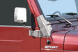 Kentrol 30477 Jeep TJ Windshield Hinge Pair 97-06 Wrangler TJ Polished Silver Kentrol - Truck Part Superstore
