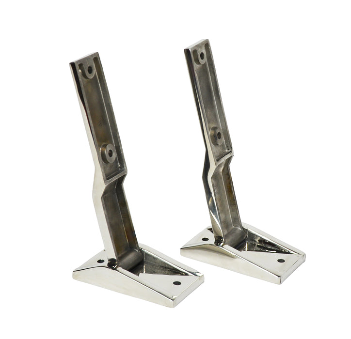 Kentrol 30478 Jeep TJ Tailgate Hinge Pair 97-04 Wrangler TJ Polished Silver Kentrol - Truck Part Superstore