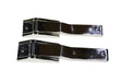 Kentrol 30478 Jeep TJ Tailgate Hinge Pair 97-04 Wrangler TJ Polished Silver Kentrol - Truck Part Superstore