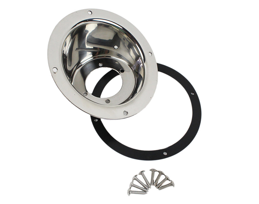 Kentrol 30480 Jeep TJ Gas Filler Neck 97-06 Wrangler TJ Polished Silver Kentrol - Truck Part Superstore