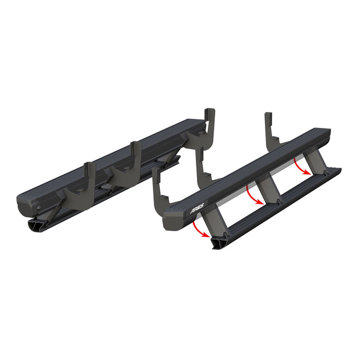 ARIES 3048315 ActionTrac 87.6in. Powered Running Boards; Select Silverado; Sierra Crew Cab - Truck Part Superstore