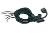 Husky Towing 30485 5 Way Flat Vehicle End 48" Molded In Dust Cover/Grease Packet & Grnd Screw - Truck Part Superstore