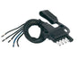 Husky Towing 30486 5 Way Flat 18" With HD Housings/Dust Cover/Nylon Wire Sleeve & Heat Shrink Tube - Truck Part Superstore